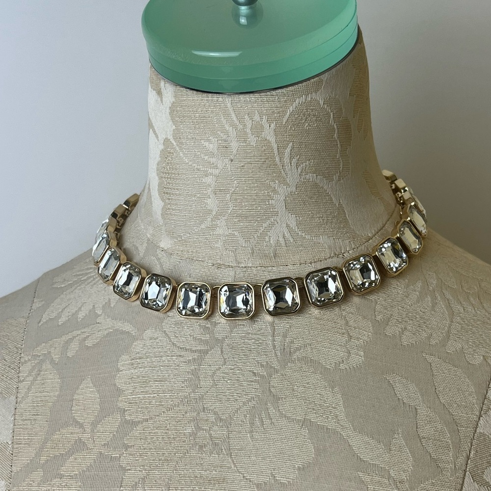 Neckline Crystal Necklace